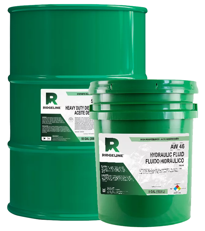 Ridgeline Hydraulic fluid sold by Tropical Oil in Florida.